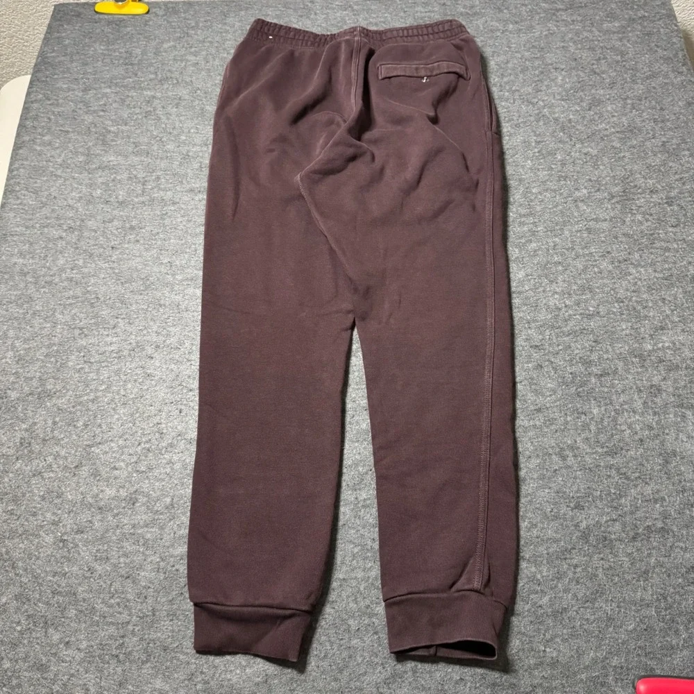 Nike Club Fleece Joggers Mens Medium Dark Beet Burgundy Sweatpants 826431-203
